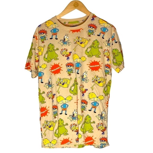 Nickelodeon Y2K Cartoon Character T-Shirt Size Medium - Picture 1 of 3